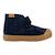 Baskets montantes  à scratch Marine 1 - vertbaudet enfant 