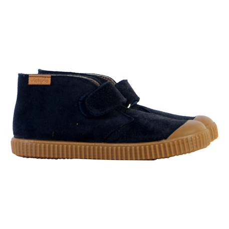 Baskets montantes  à scratch Marine 3 - vertbaudet enfant 