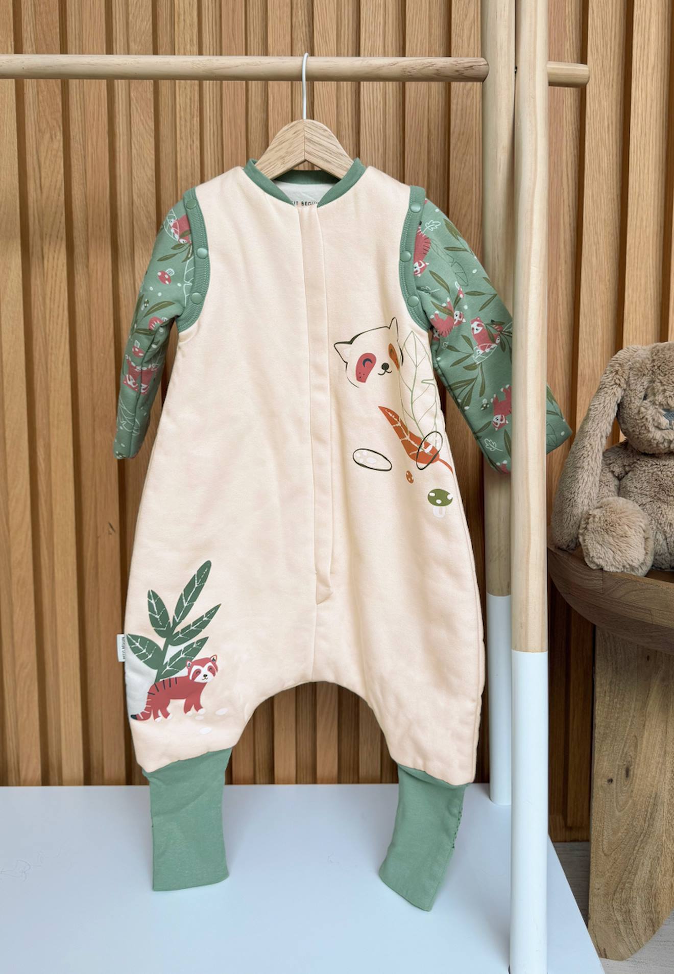 Turbulette Tog 2 Avec Pieds Retroussables Et Manches Amovibles Gustin Beige