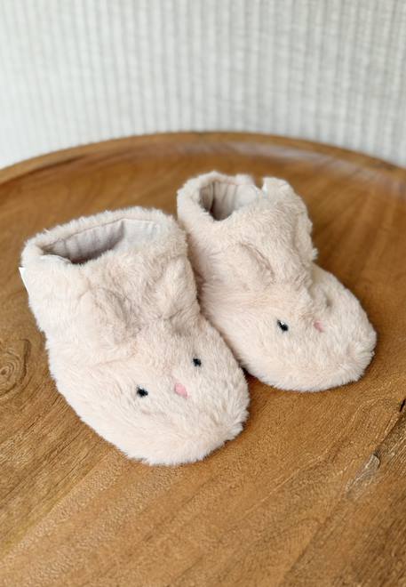 Petit Beguin - Chaussons Bébé Yzé Rose