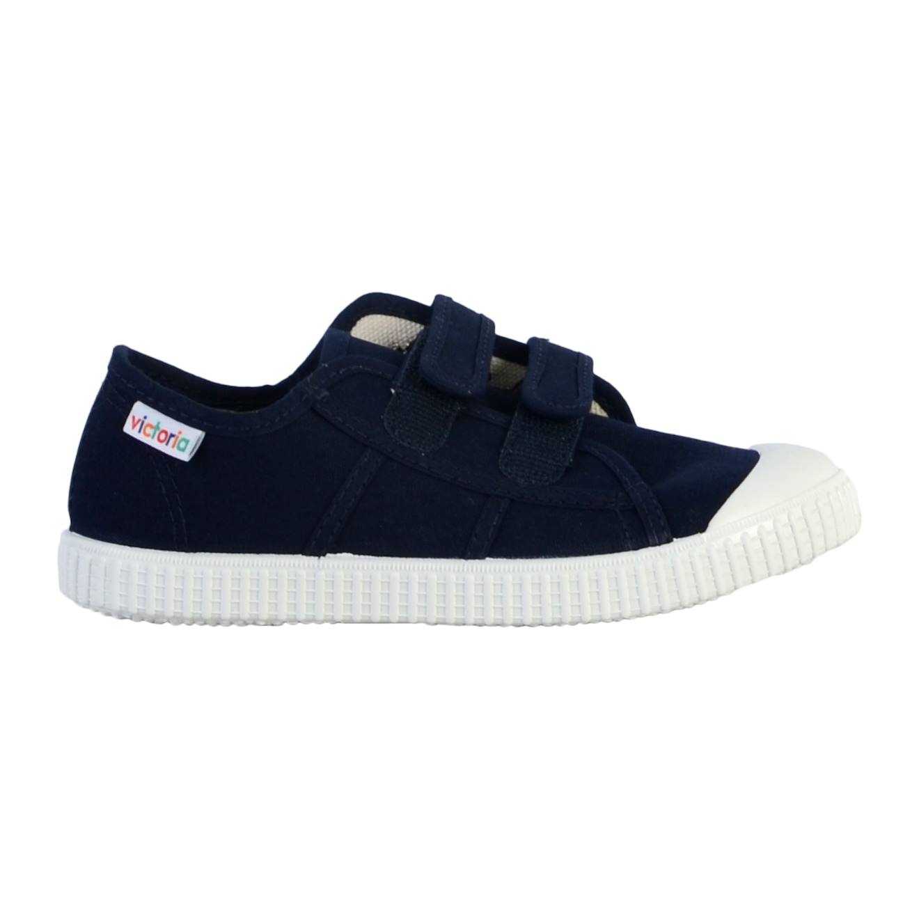 Baskets Basses À Scratch Velours Marine