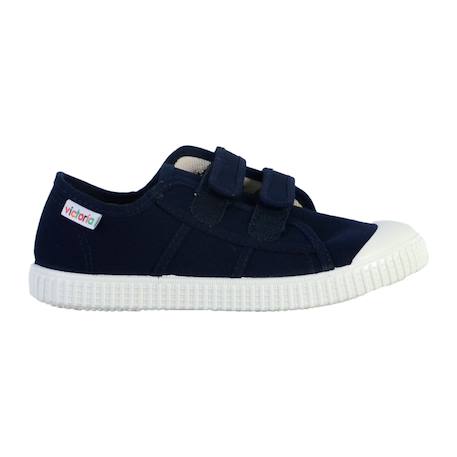 Baskets basses enfant à scratch Aloe+Blanc+Dalia+Jeans+Marine+Peau 19 - vertbaudet enfant 