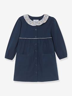 Chemisier Blouse Ecolier Cyrillus Tablier Vichy Vichy Vert Cyrillus