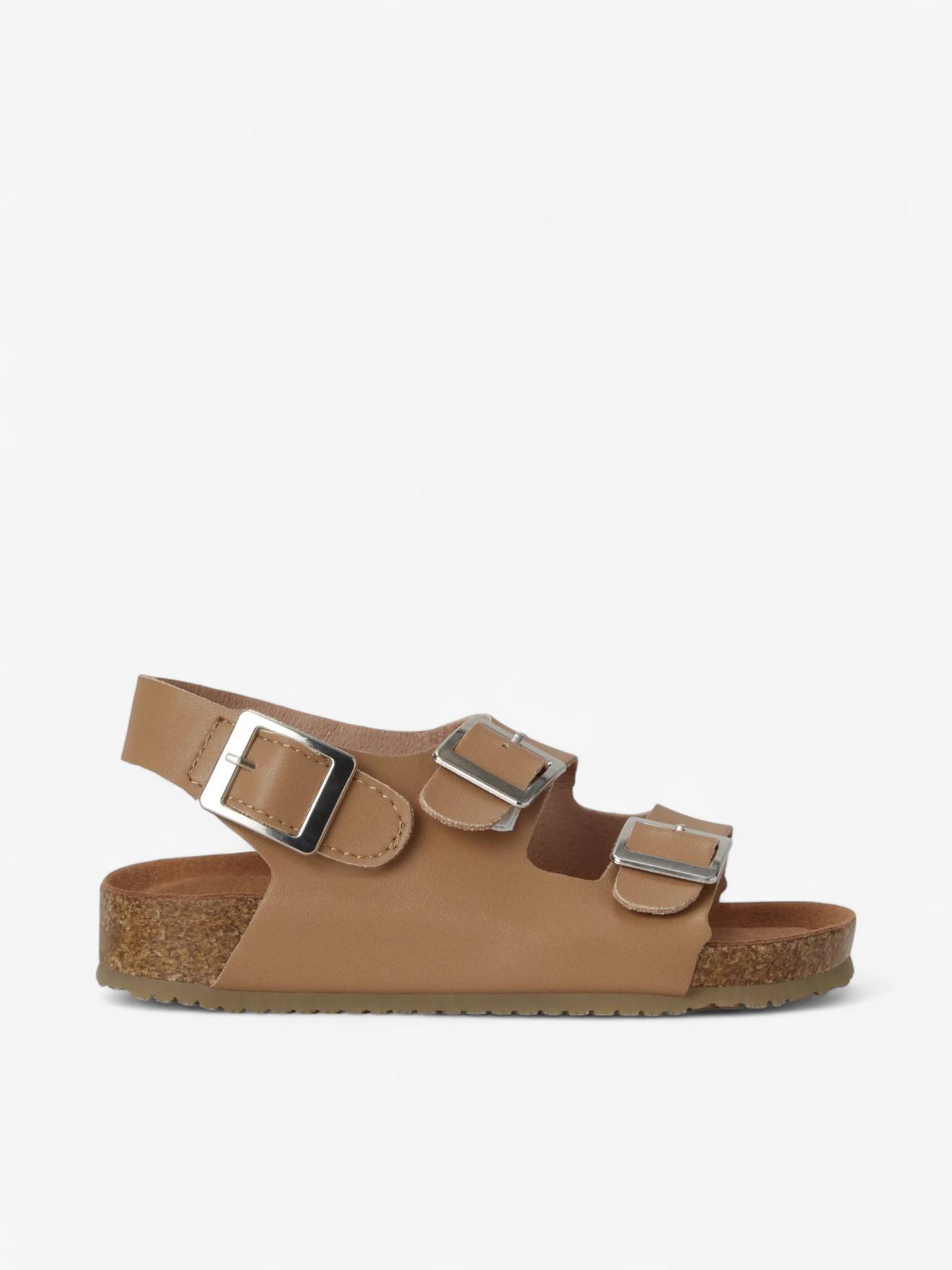 Sandales Chill Enfant En Cuir Vegan Latte