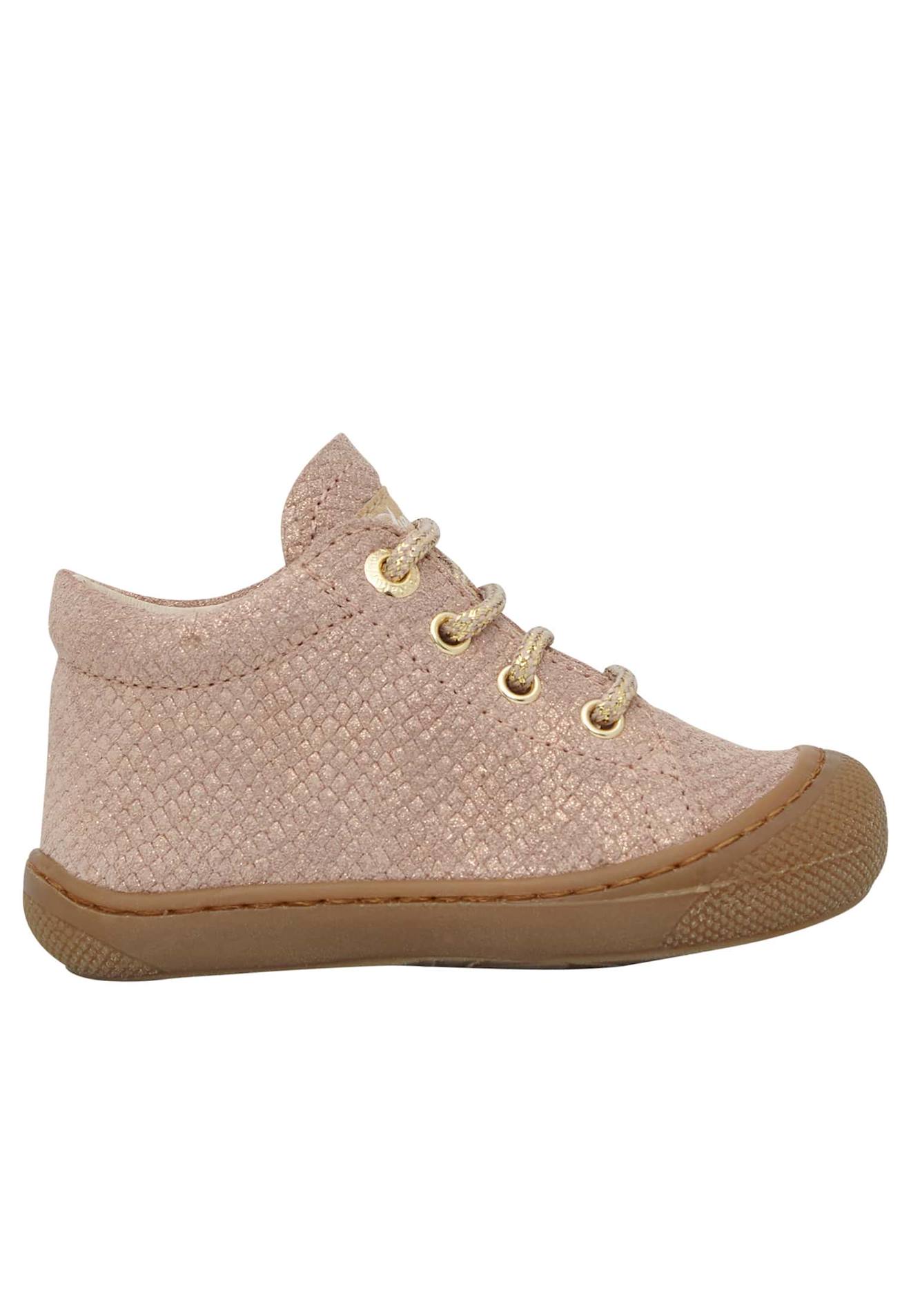 Chaussures En Suède Pailleté Cocoon Rose Clair-