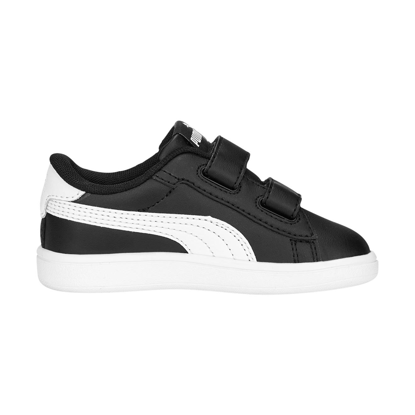 Baskets Basses À Scratch Noir Blanc