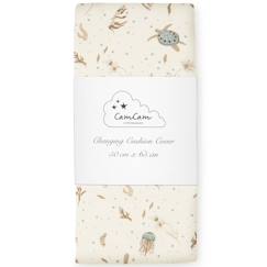Housse de matelas à langer sea garden  - vertbaudet enfant