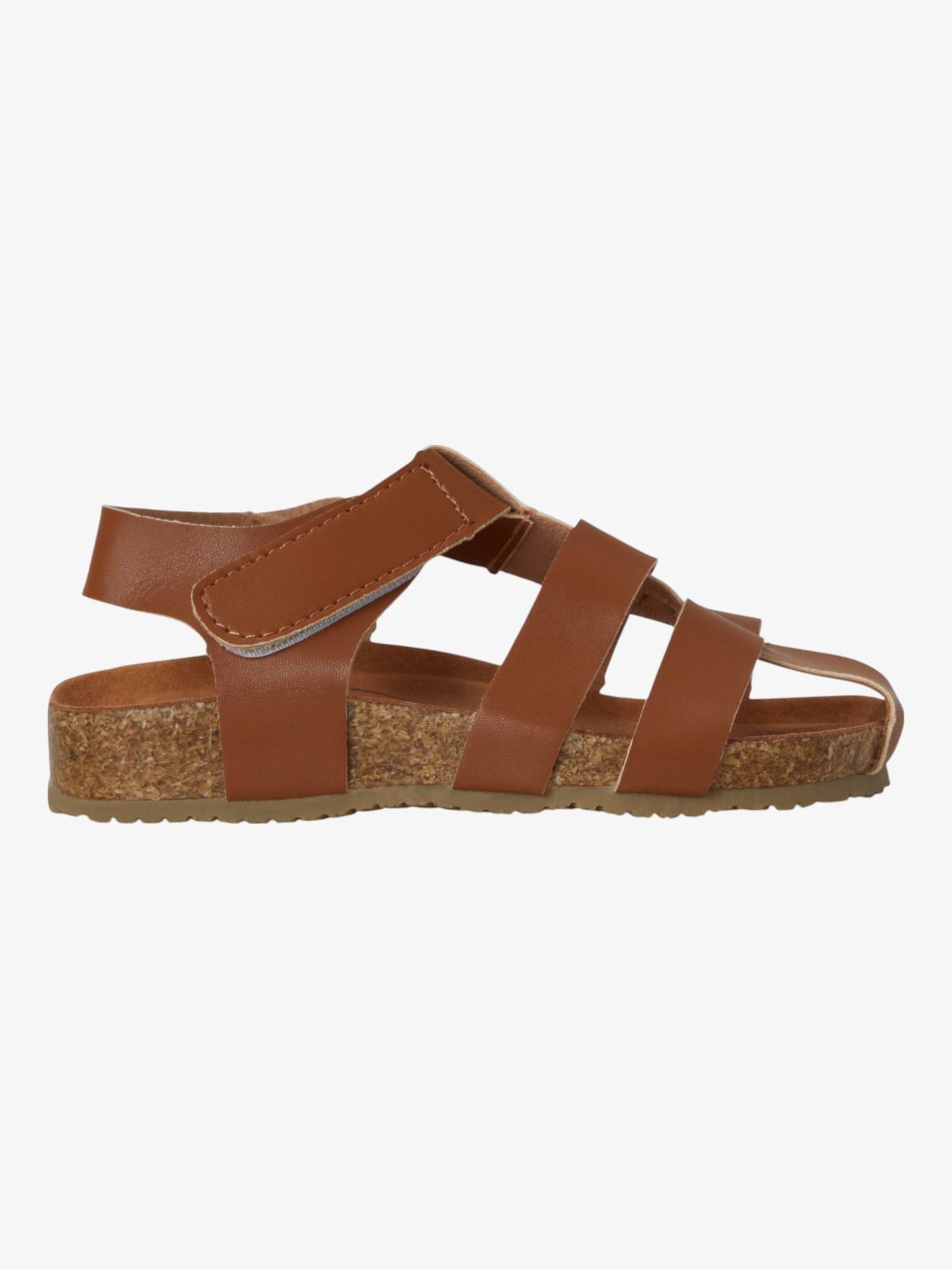 Sandales Hiker Enfant En Cuir Vegan Brown