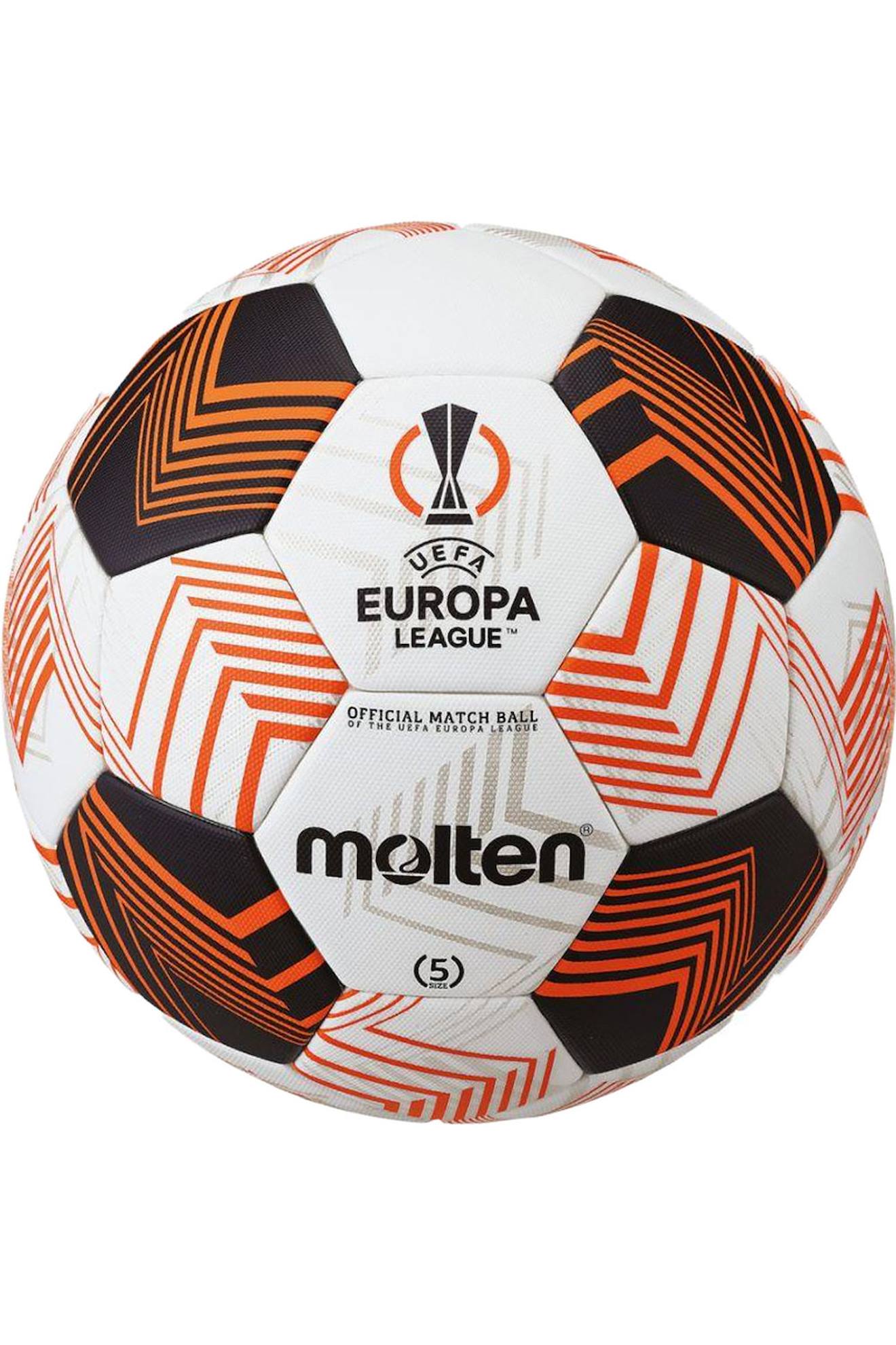 Ballon De Foot (taille 5) Uefa Europa League 2023/24 Blanc / Orange