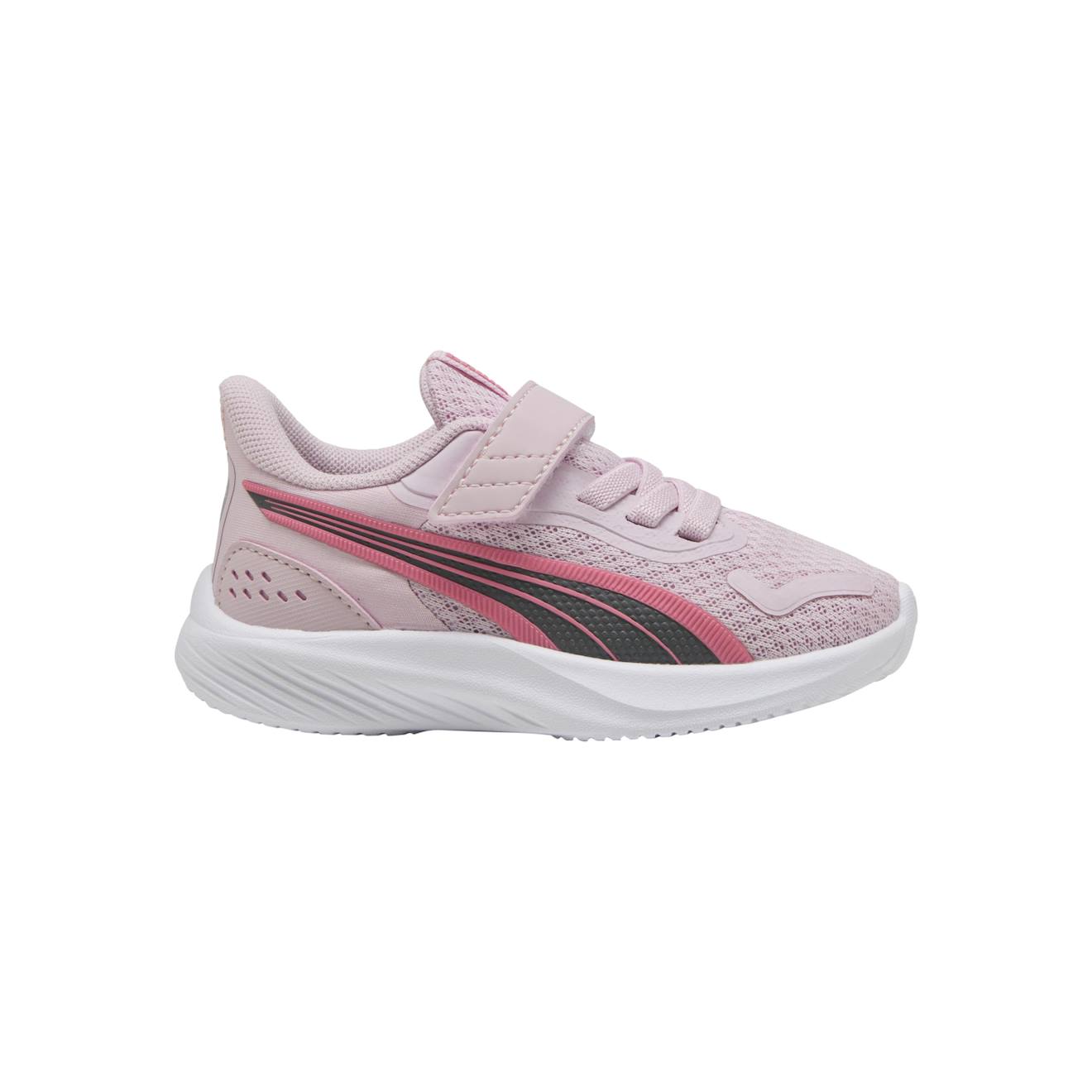 Baskets Basses À Scratch Mauve Magic Rose Blanc