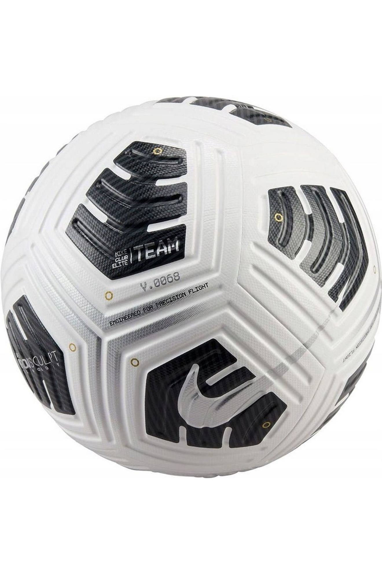 Ballon De Foot (taille 5) Club Elite Team Blanc
