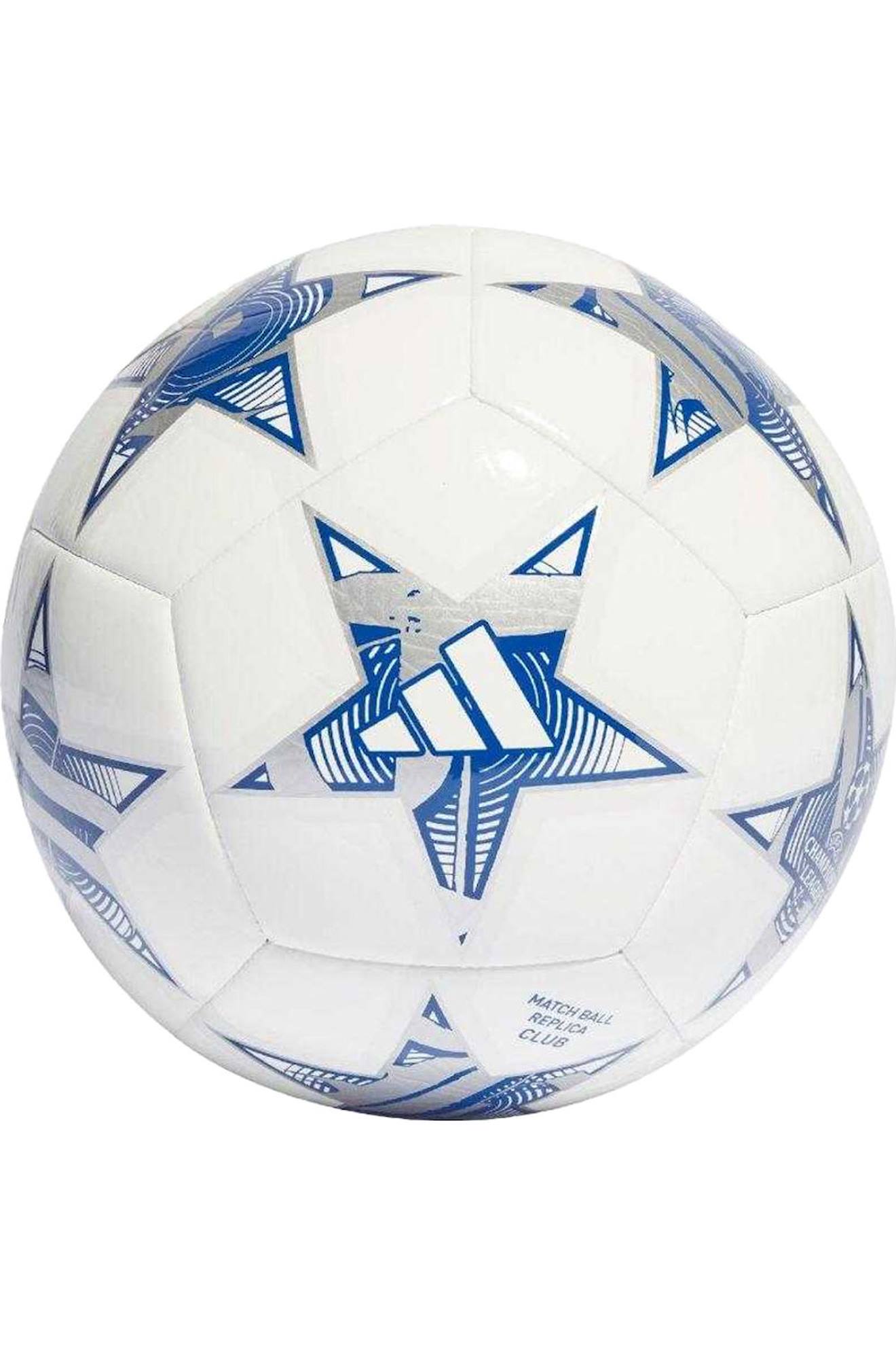 Ballon De Foot (taille 4) Tpu Ucl Club 23/24 Group Stage Blanc / Bleu