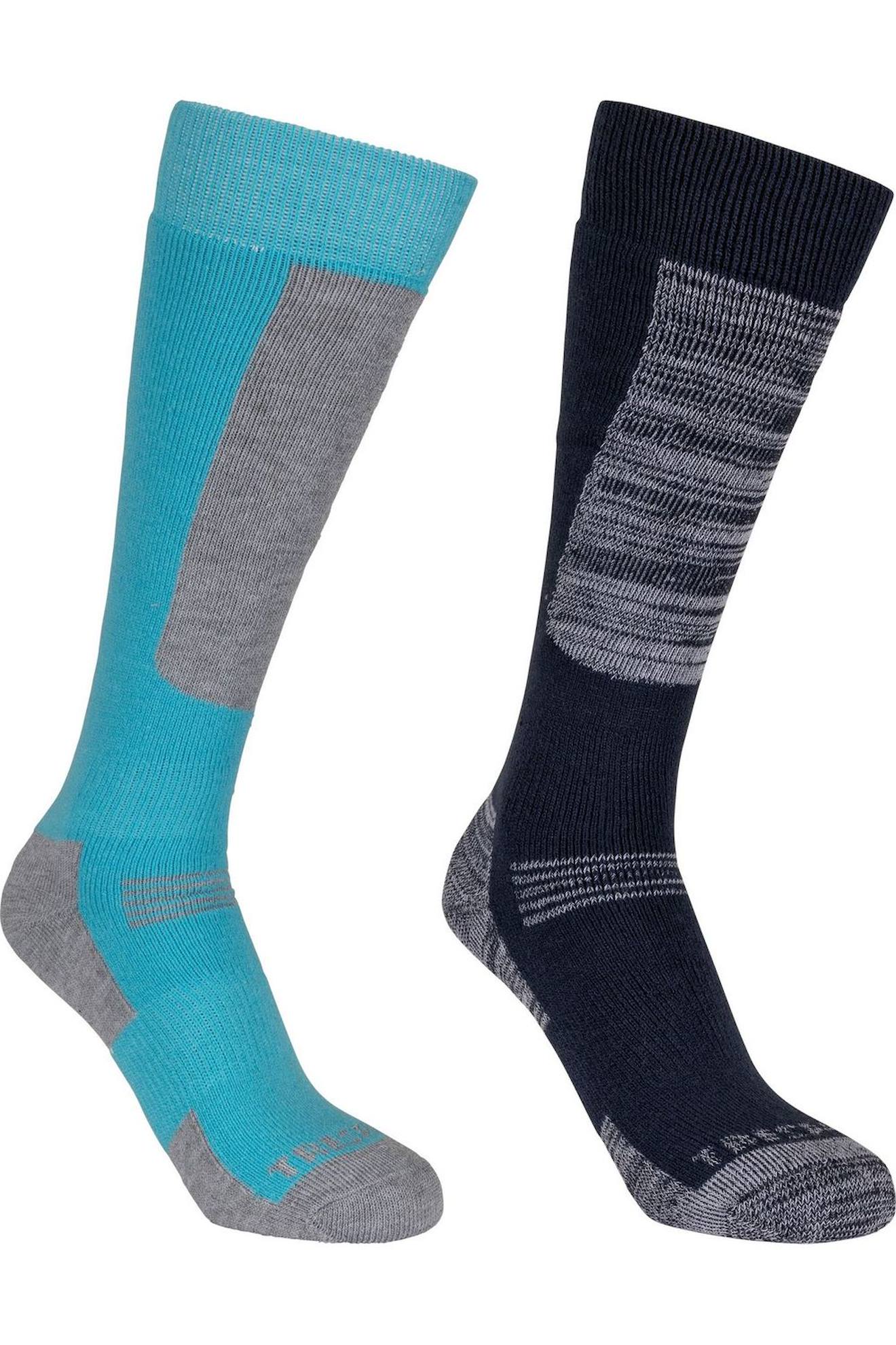 Chaussettes de ski convex bleu marine / bleu