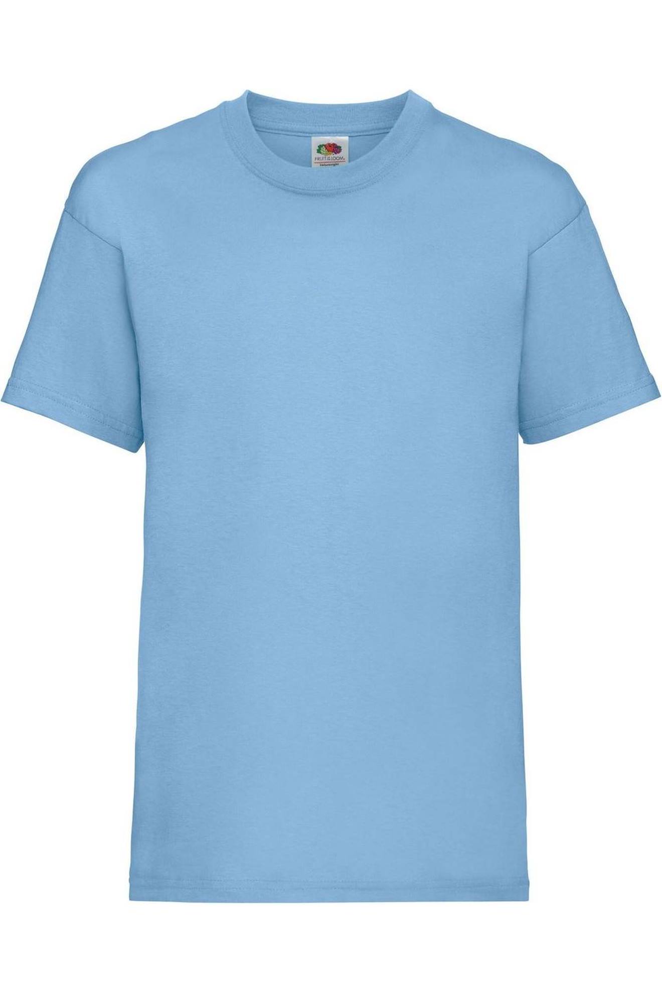T-shirt Coton Valueweight Bleu Ciel