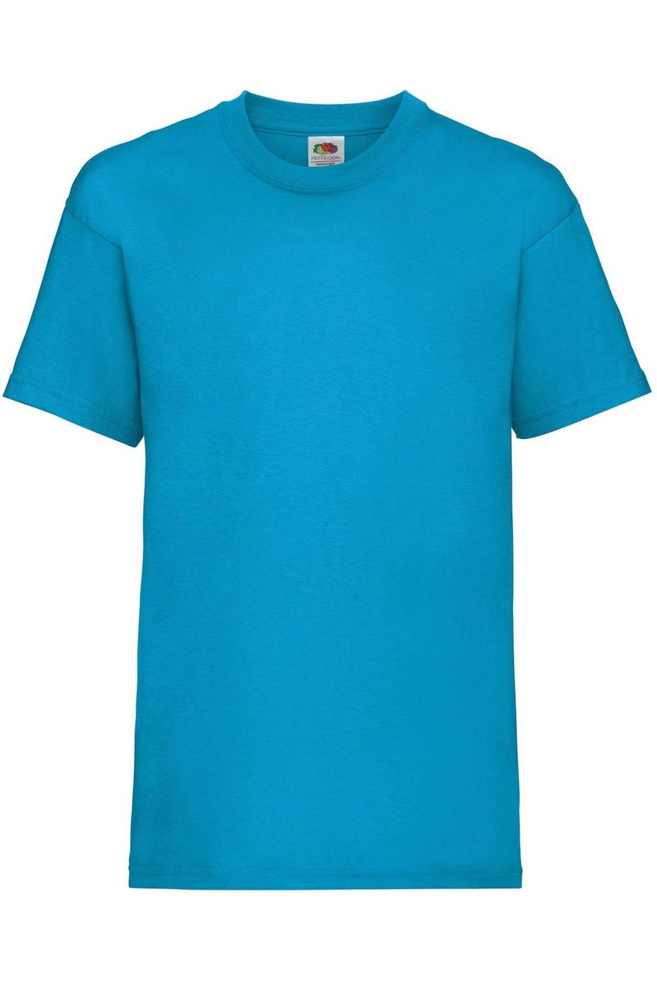 T-shirt Coton Valueweight Azur