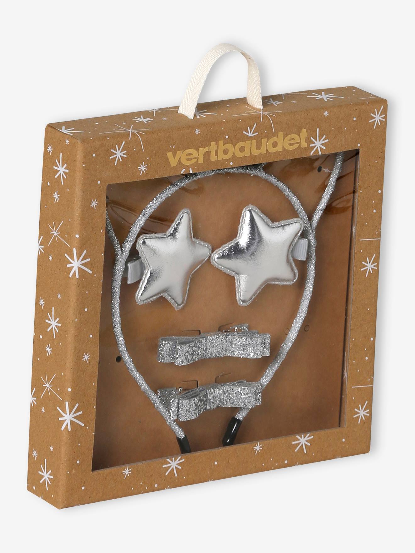 Coffret daccessoires pour les cheveux argent 6 €