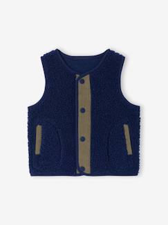 -Gilet sans manche pressionné devant