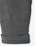 Pantalon bébé coupe battle en velours doublé anthracite+kaki 4 - vertbaudet enfant 