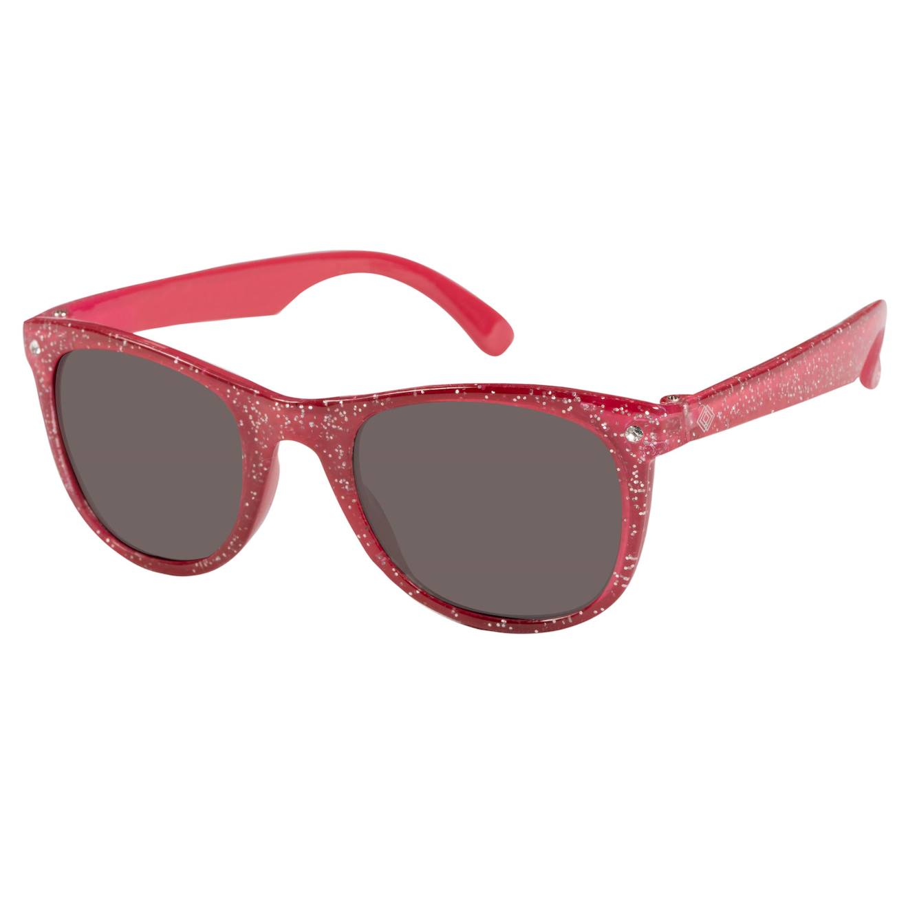 Lunettes De Soleilâge 4 À 6 Ans, Verres Polycarbonates Catégorie 3 Rose Pailleté