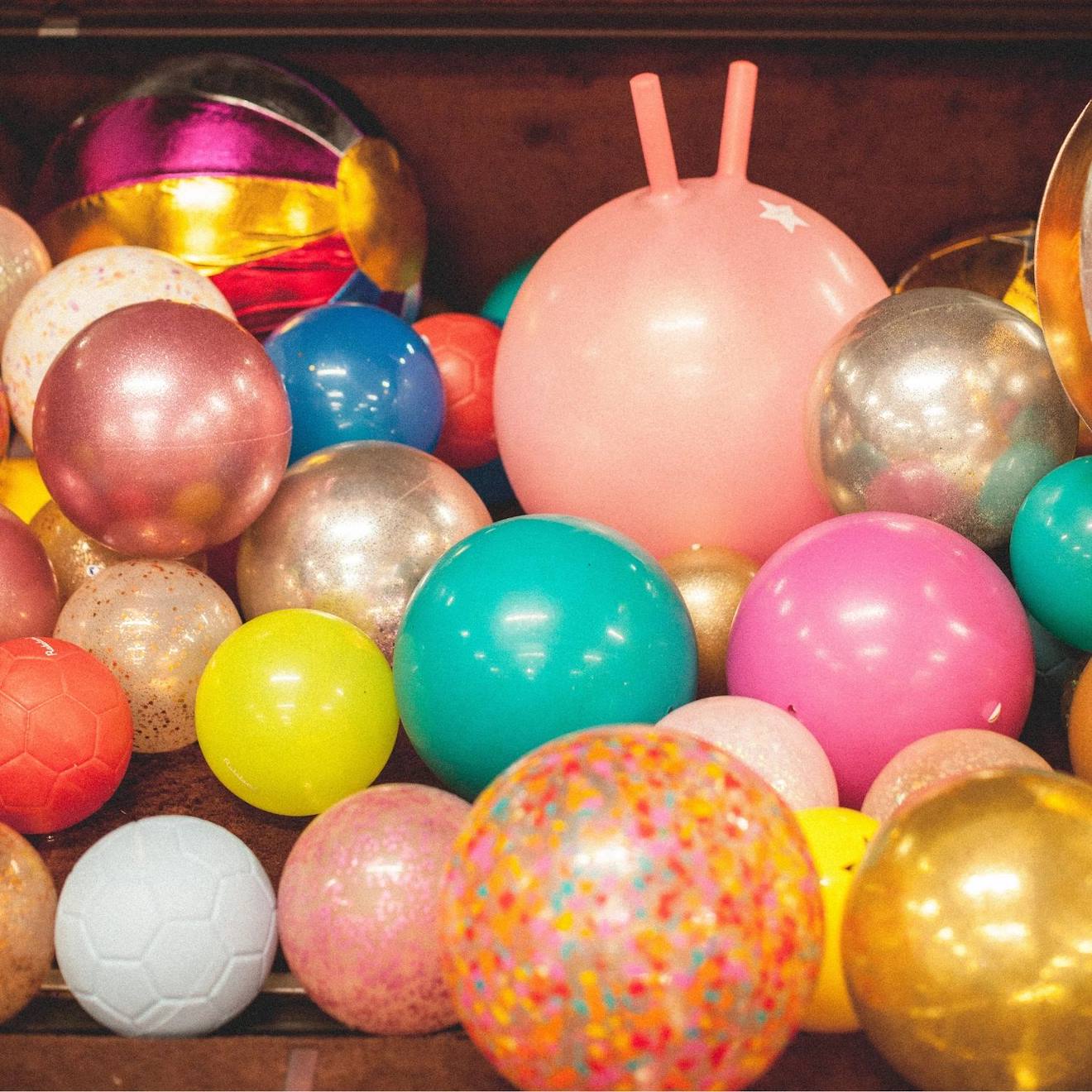 Ballon Confettis (10 Cm) Multicolore (Ratatam) - Image 2
