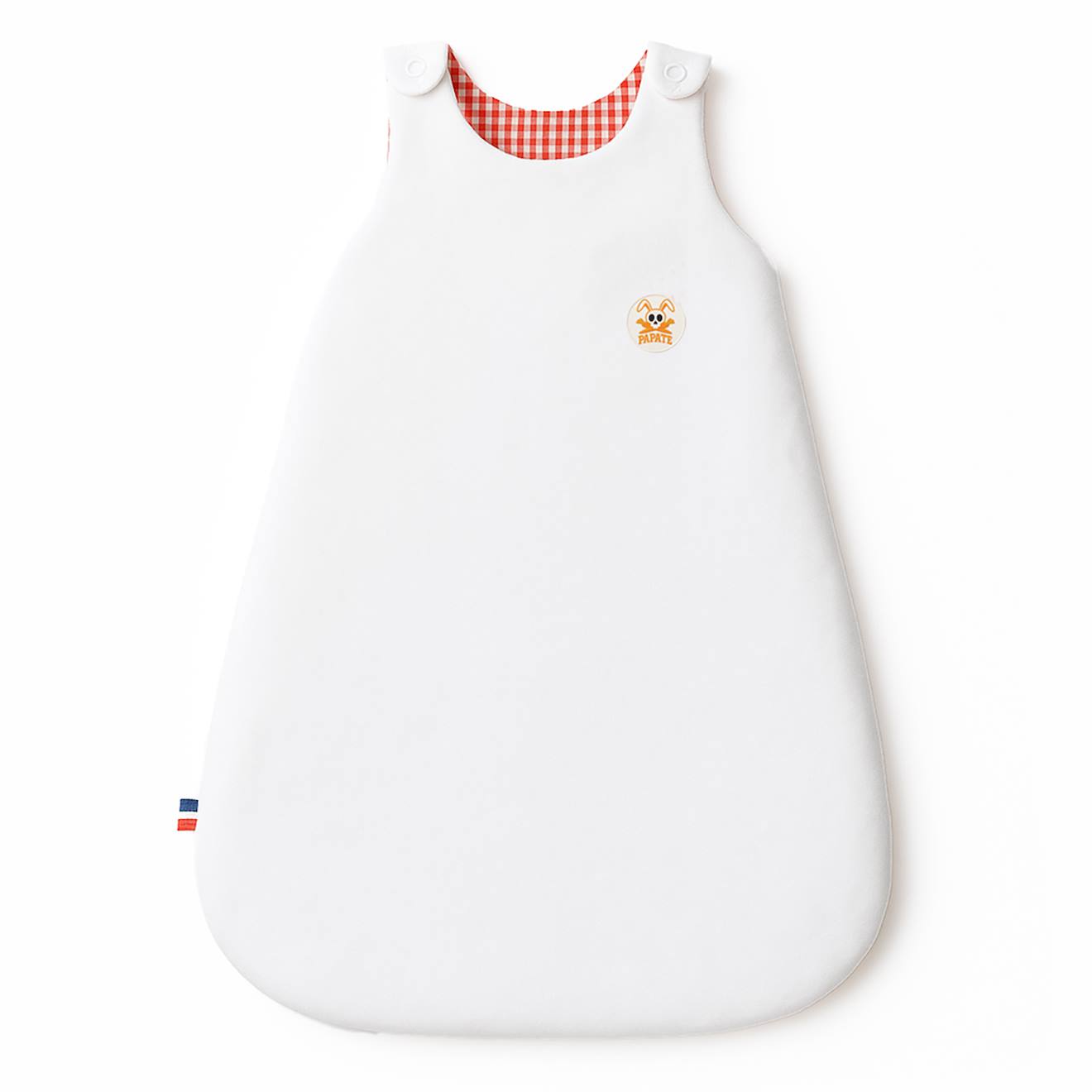 Gigoteuse Mi-saison En Coton Bio Saxe Blanc