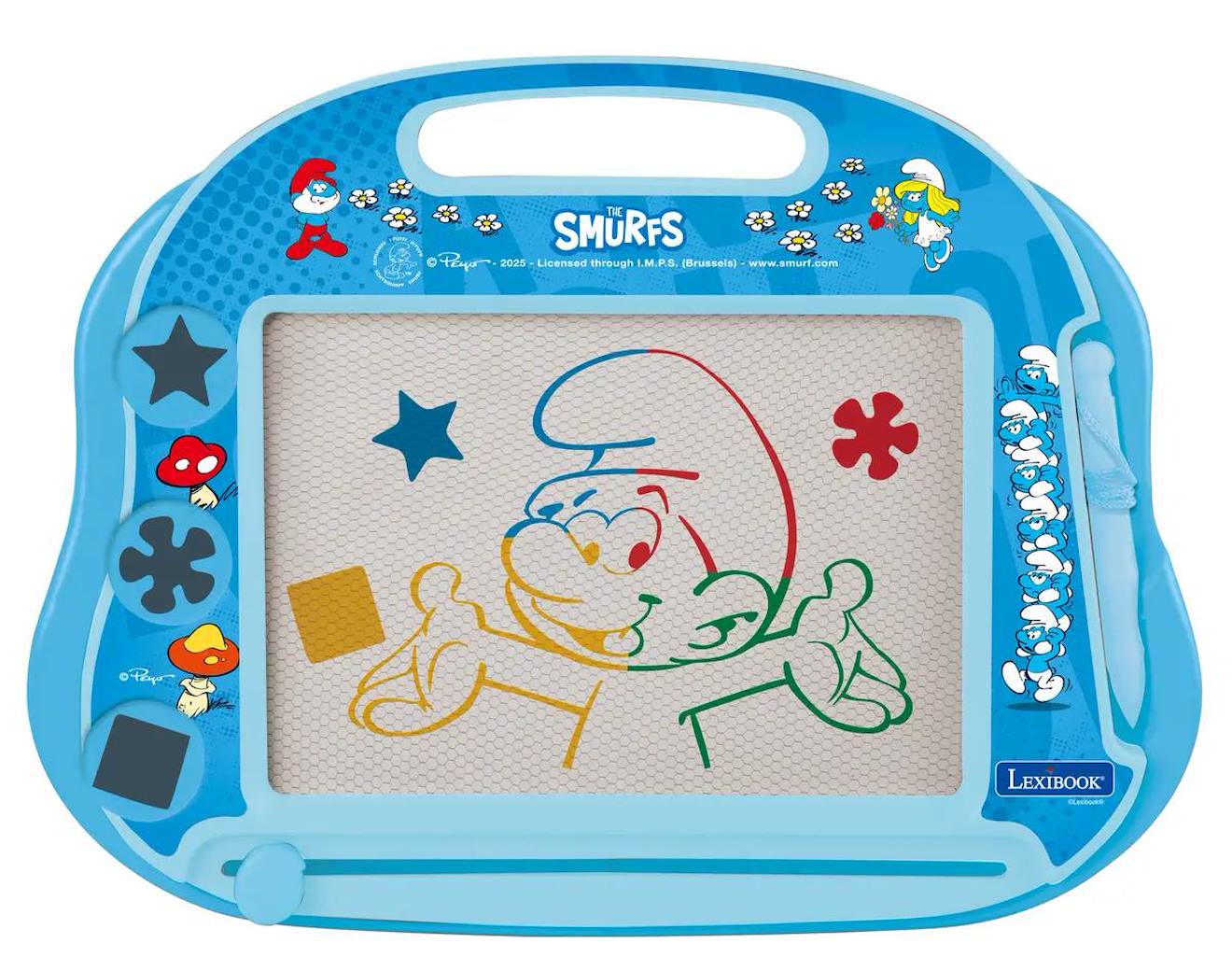 Ardoise Magique Schtroumpfs Bleu