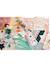 Tapis rectangle XL motif imprimé coloré losanges multicolore 2 - vertbaudet enfant 