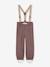 Pantalon de neige MATWILAS enfants MINI A TURE beige+bleu foncé+bleu grisé+marron+prune 14 - vertbaudet enfant 