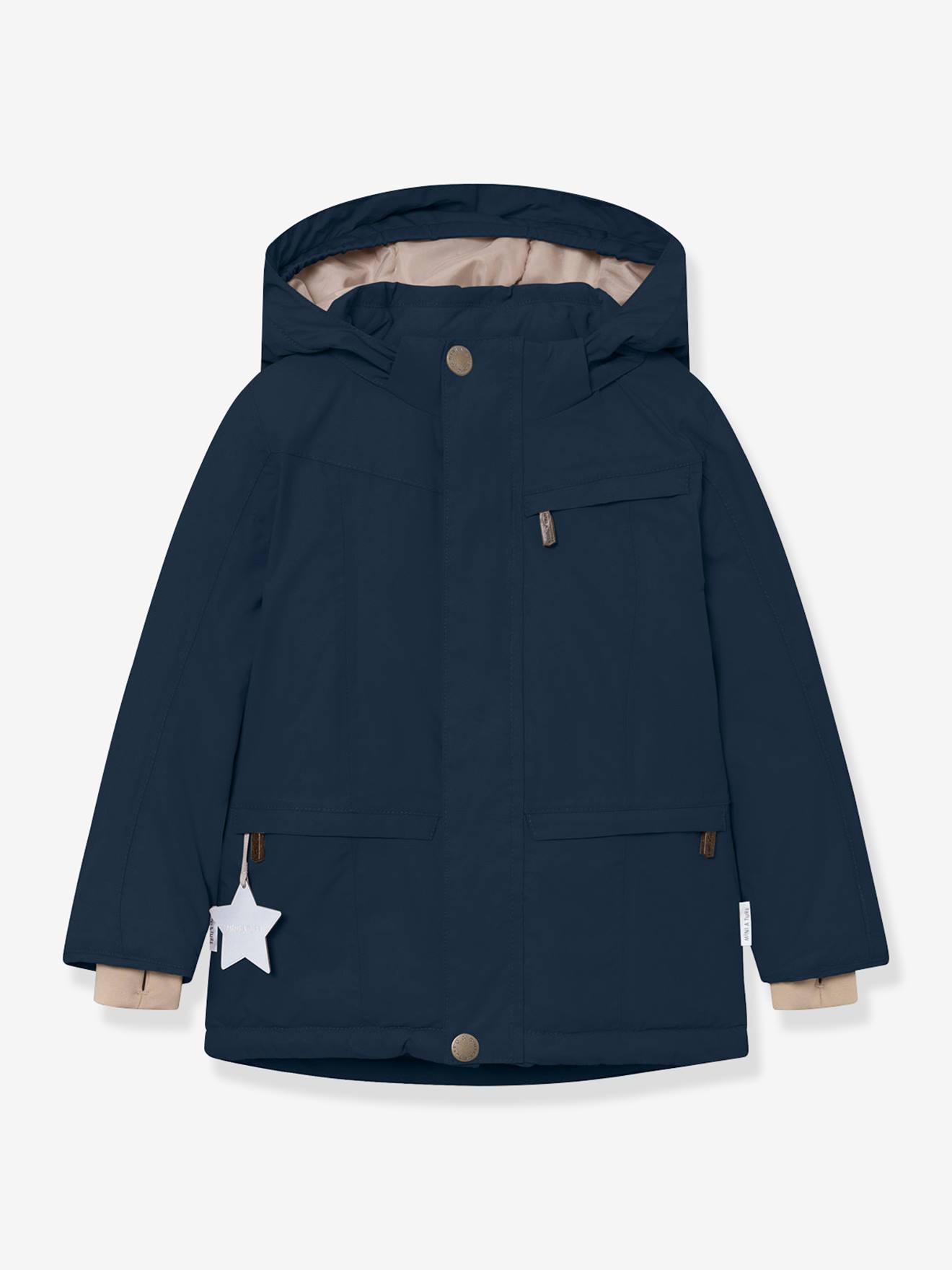 Veste d'hiver MATVESTYN garçon MINI A TURE bleu foncé