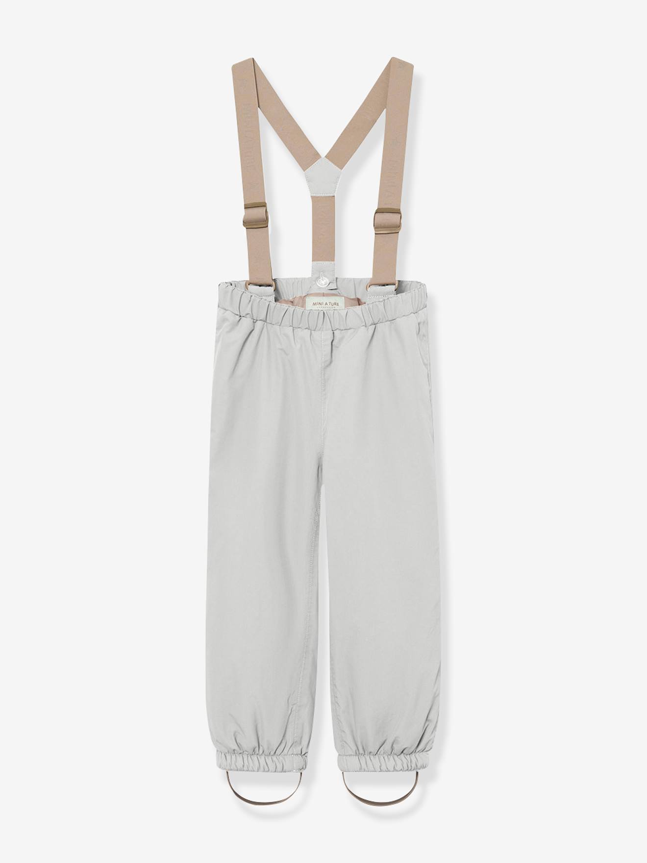 Pantalon de neige MATWILAS enfants MINI A TURE bleu grisé