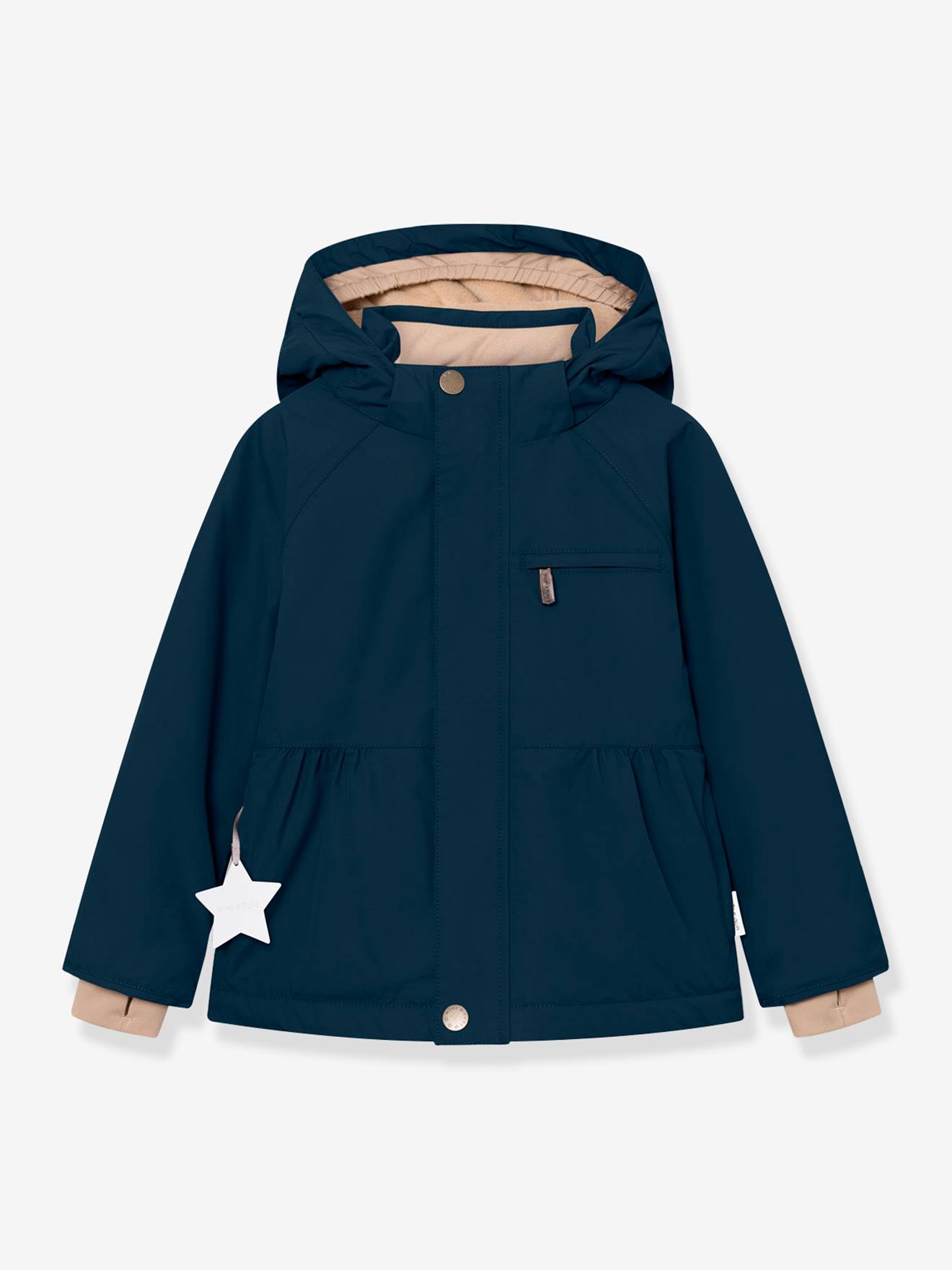 Veste d'hiver avec doublure polaire MATBRIDDINE fille MINI A TURE bleu foncé