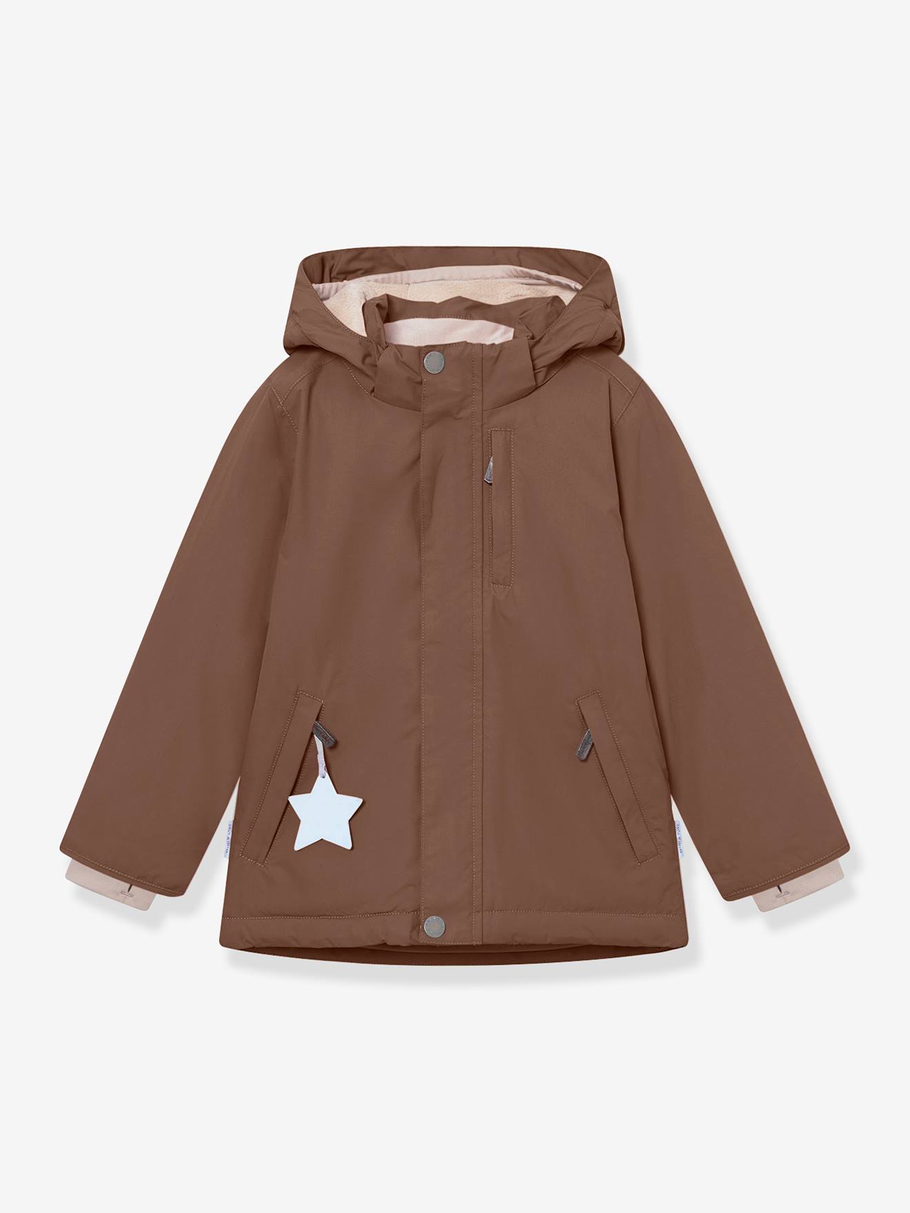 Veste d'hiver avec doublure polaire MATADYANKO Garçons MINI A TURE marron