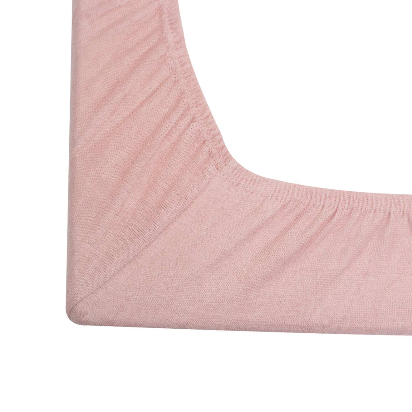2 Housses De Matelas À Langer Pack 2 Coloris Rose (Trois Kilos Sept) - Image 1