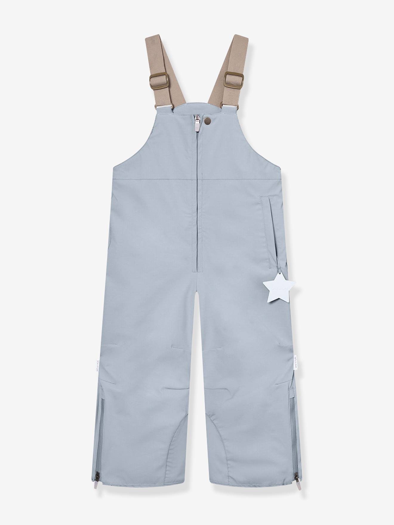 Pantalon de ski MATADALE fille MINI A TURE bleu grisé