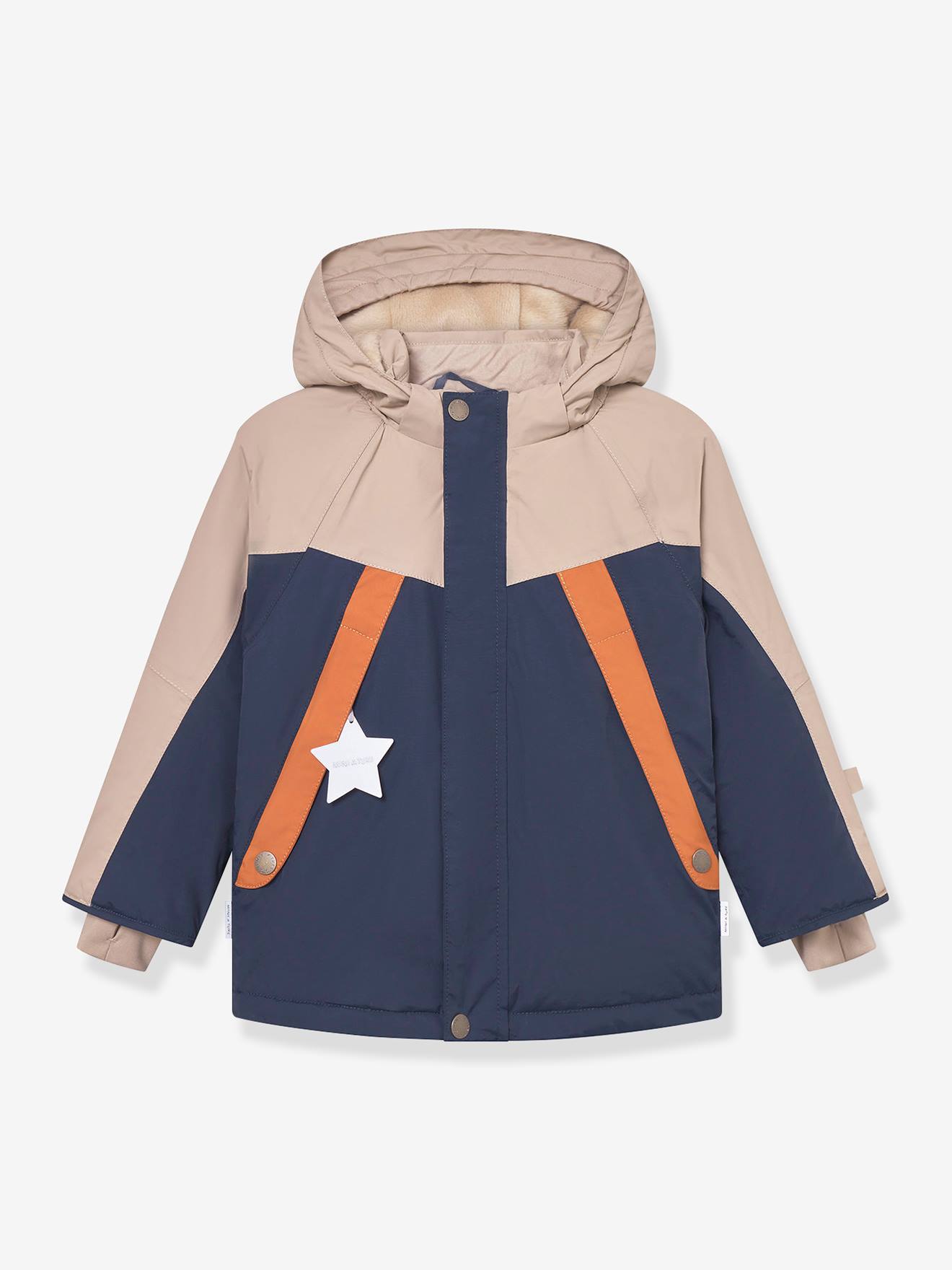 Veste de ski avec doublure polaire MATVALONSO enfants MINI A TURE bleu foncé