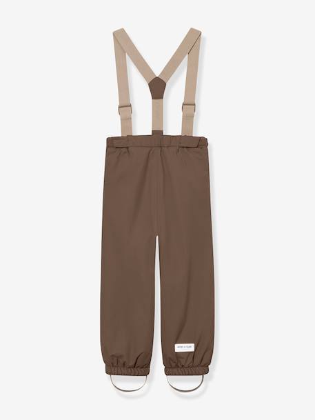 Pantalon de neige MATWILAS enfants MINI A TURE beige+bleu foncé+bleu grisé+marron+prune 12 - vertbaudet enfant 