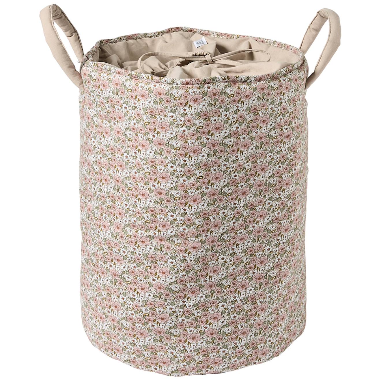 Maxi Panier De Rangement À Anses Afternoon Tea (40 X 45 Cm) Beige, Rose Thé, Marron