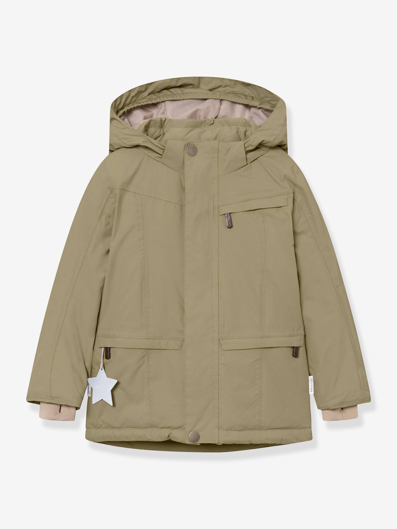 Veste de ski MATVESTYN enfants MINI A TURE vert sauge