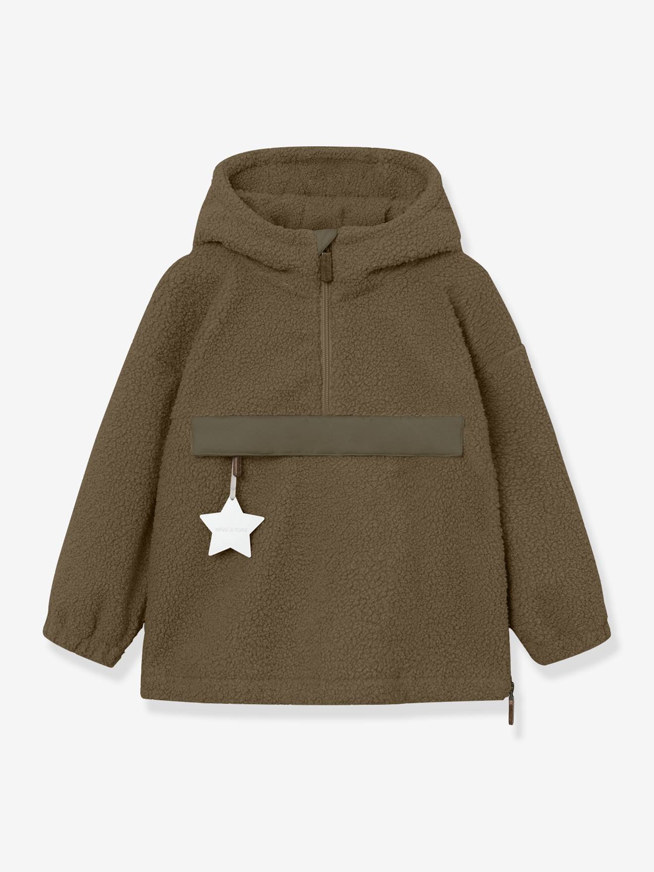 Anorak en polaire Teddy MATARMAN enfants MINI A TURE olive Anorak en polaire Teddy MATARMAN enfants MINI A TURE olive
