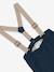 Pantalon de neige MATWILAS enfants MINI A TURE beige+bleu foncé+bleu grisé+marron+prune 7 - vertbaudet enfant 
