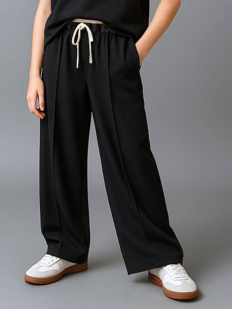 Fille-Pantalon-Pantalon large tailleur fille