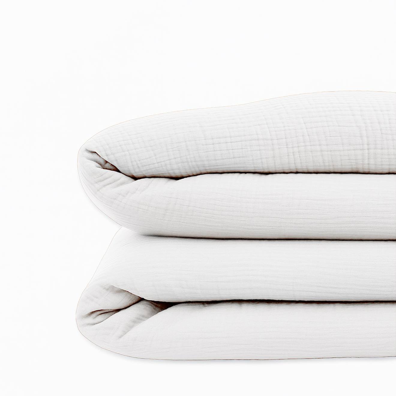 Housse De Couette En Coton Bio Blanc