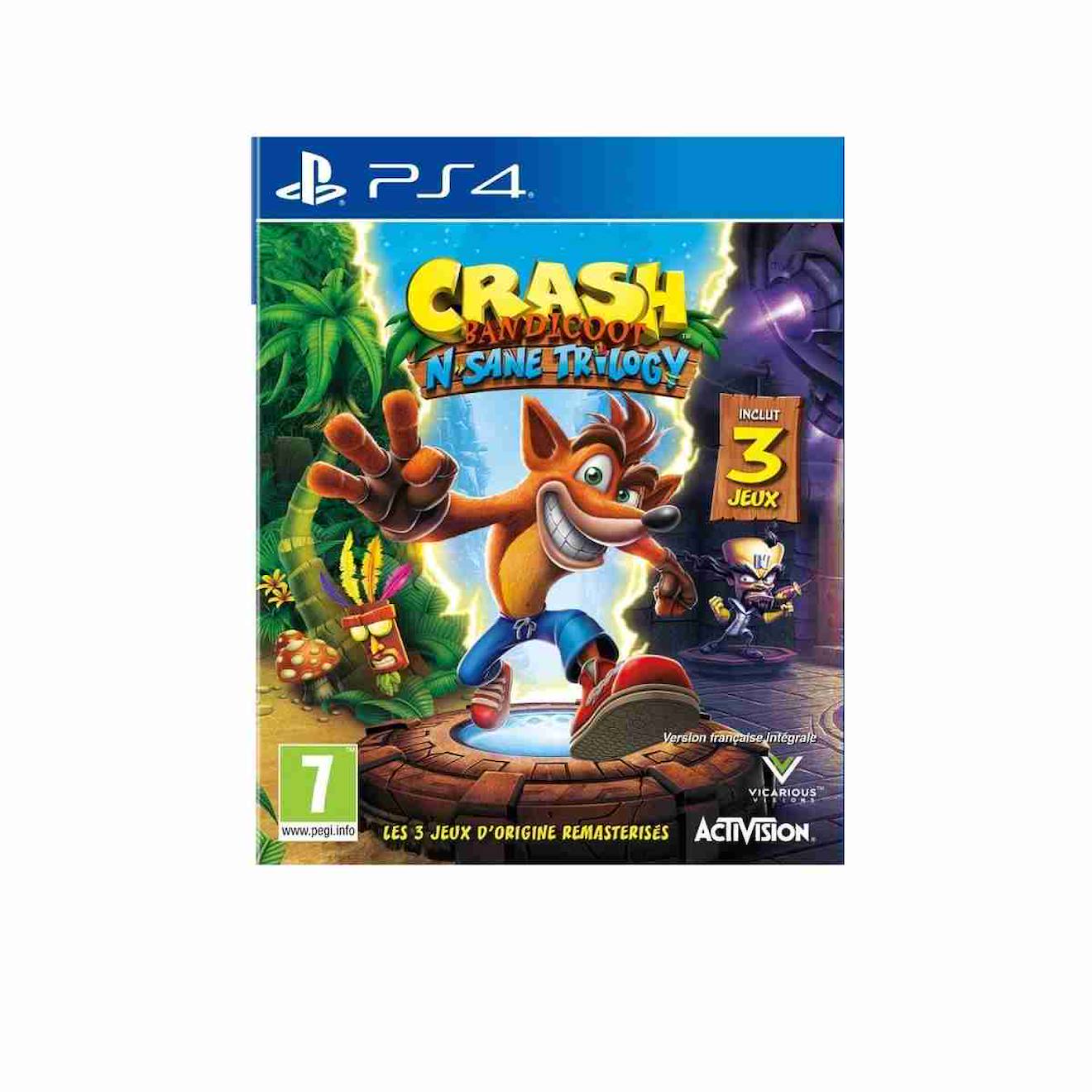 Crash Bandicoot N.sane Trilogy Ps4 Multicolore