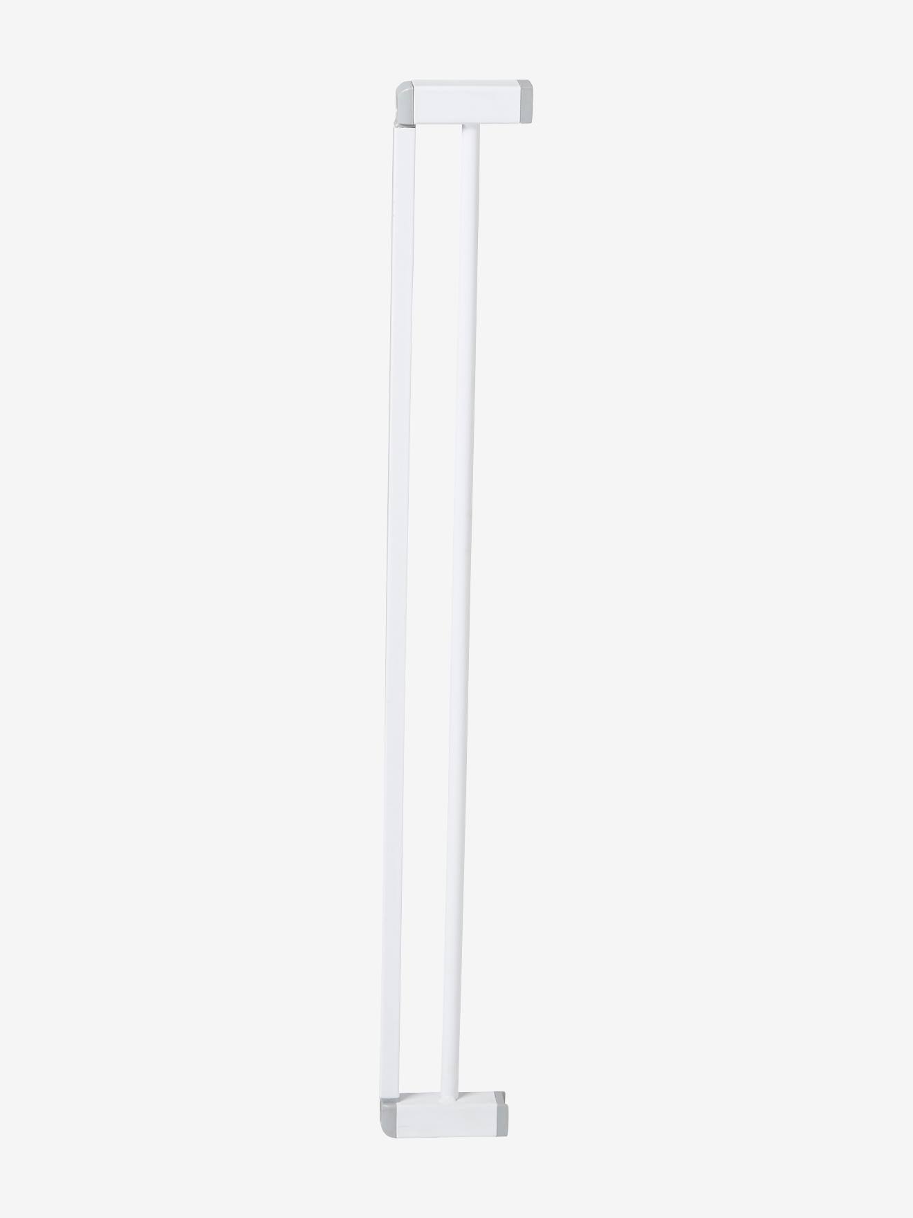 Extension 8,5 cm pour barrière de sécurité VERTBAUDET en métal blanc