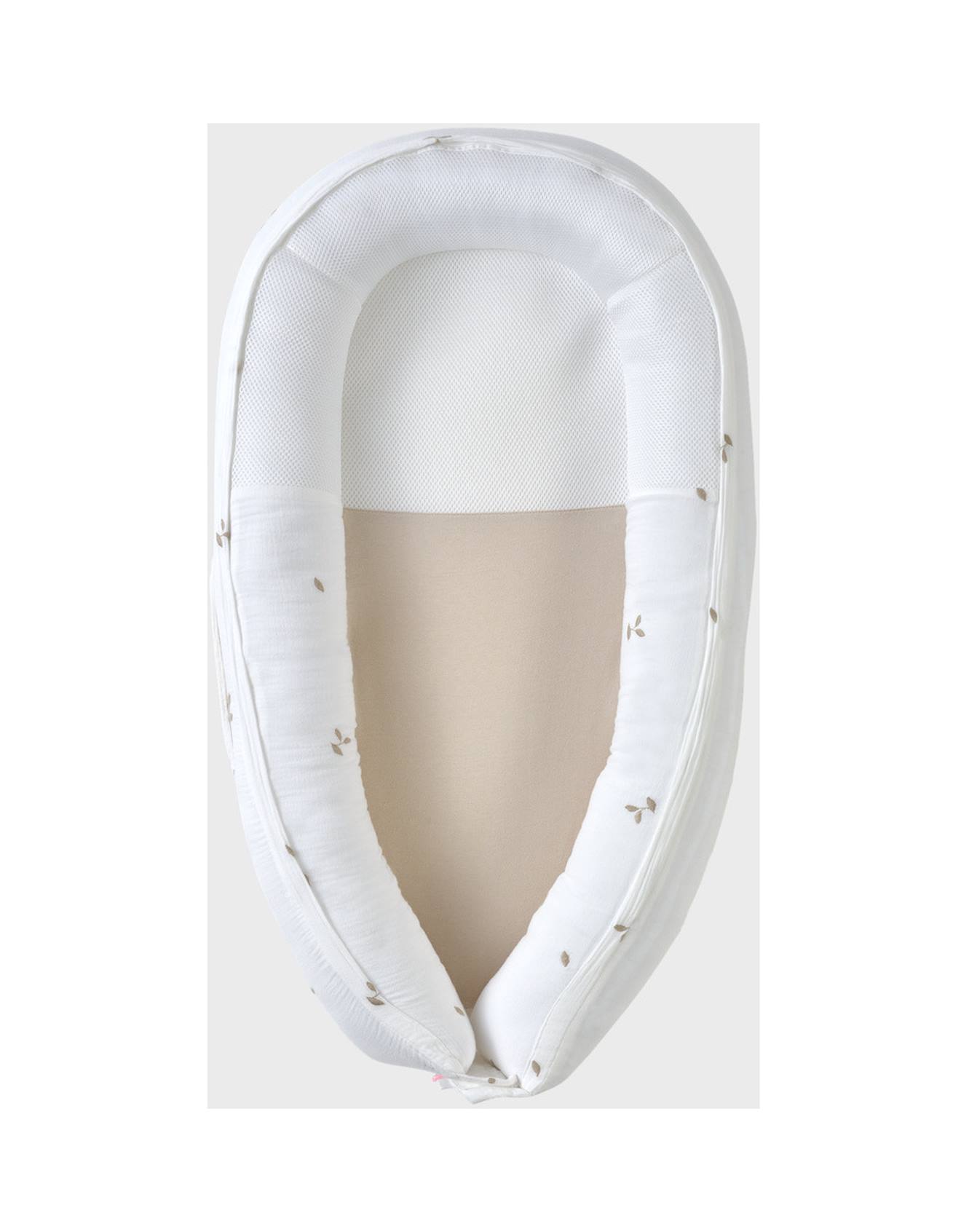 Nid Bébé Mousseline De Coton Bio Ecru