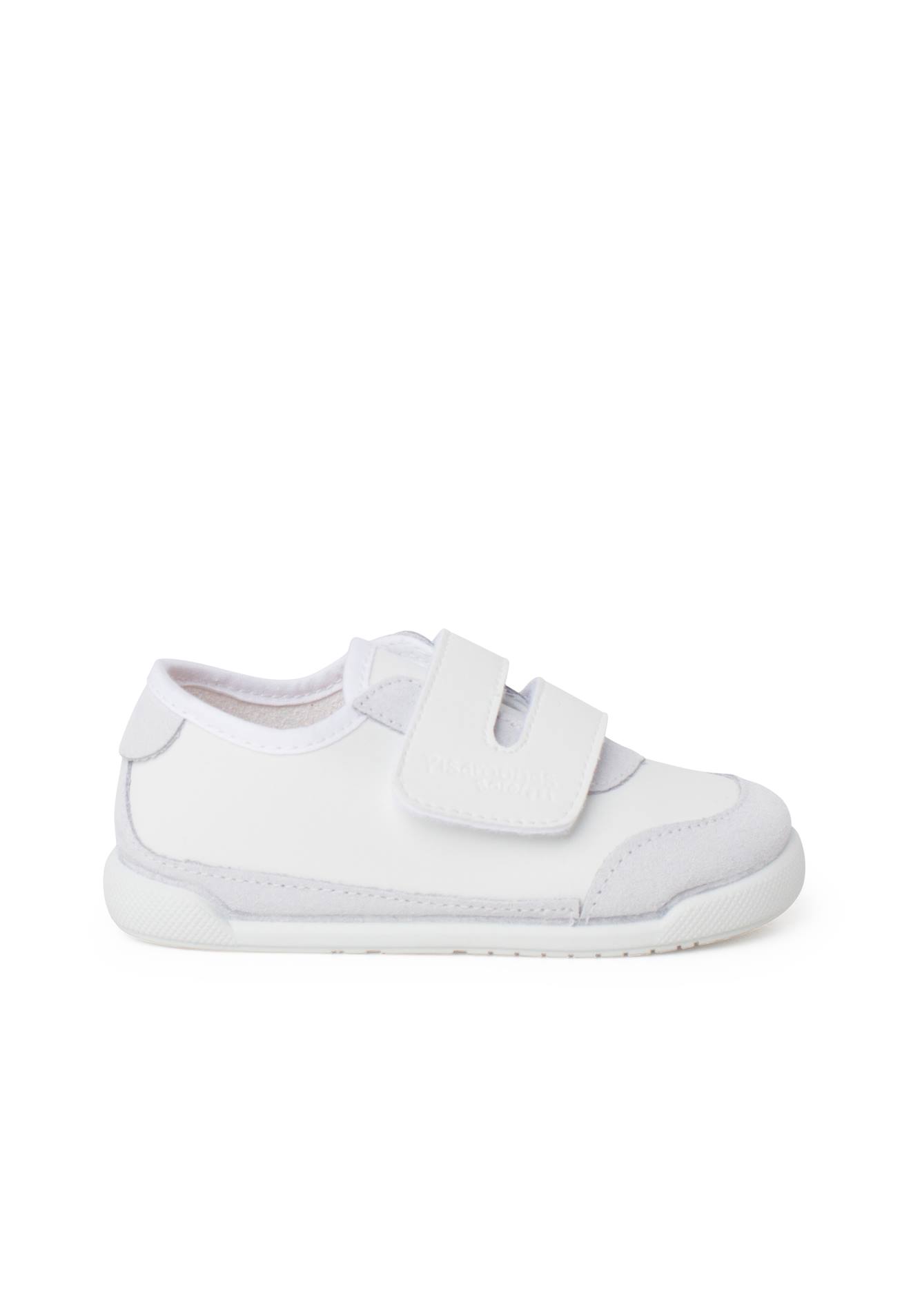 Baskets Barefoot Combinées Semelle Blanche Blanc