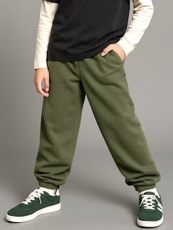 Pantalon garçon oversize en molleton   - vertbaudet enfant