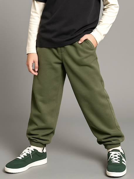 Garçon-Vêtements de sport-Pantalon garçon oversize en molleton 