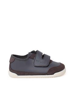 Chaussures-Baskets barefoot combinées semelle blanche