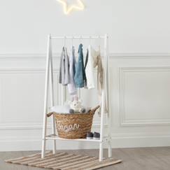 -Portant à vêtements enfant blanc 58x115cm